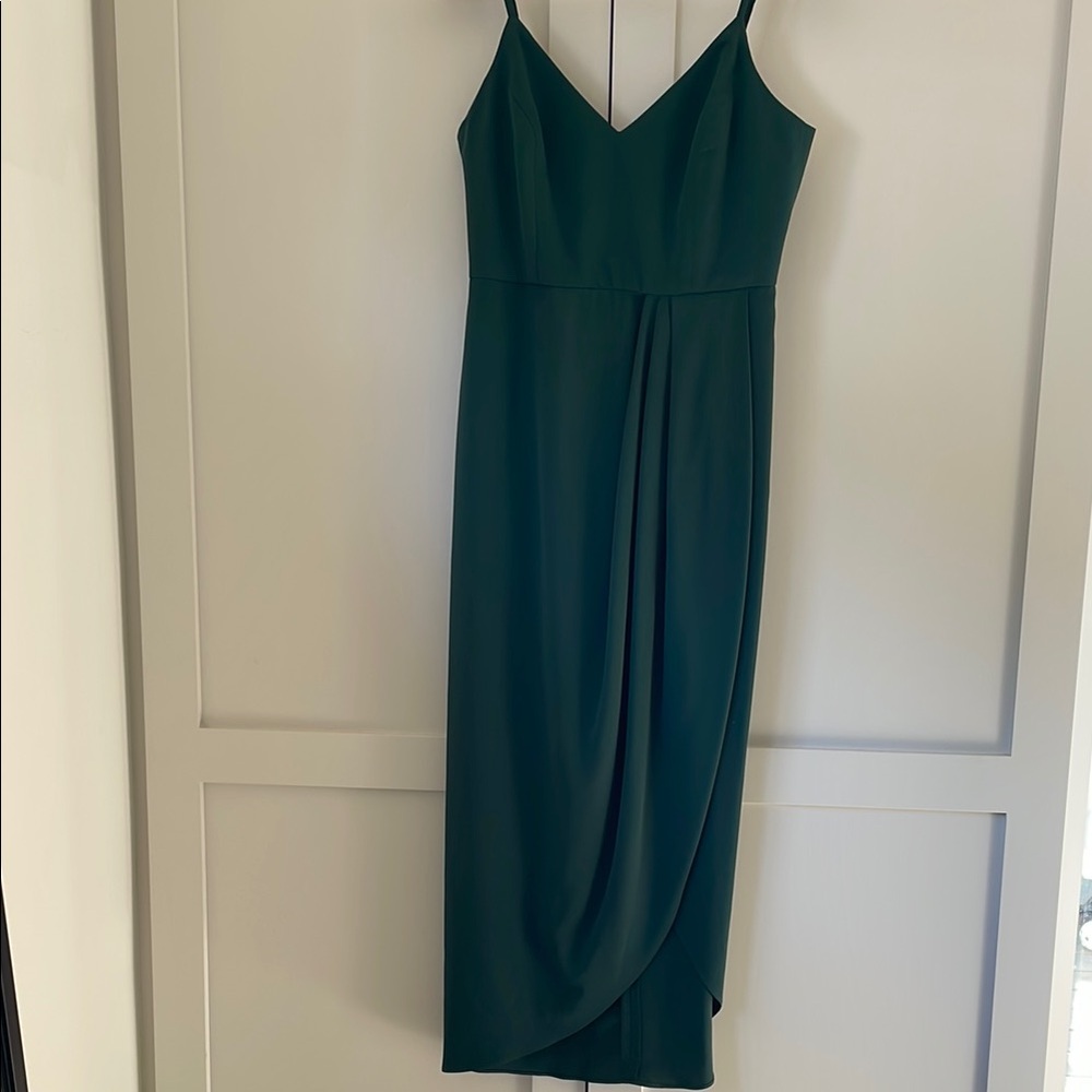 Green Slip Dress